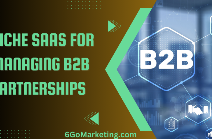 Niche SaaS for Managing B2B Partnerships